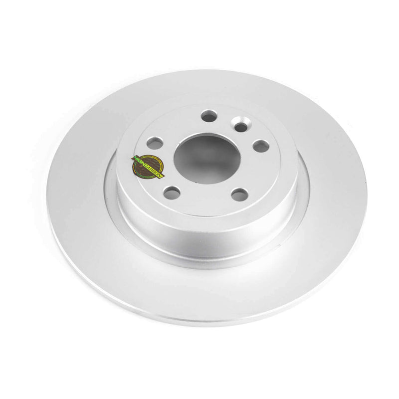Power Stop EBR1654EVC Evolution Geomet Coated 1-Piece Plain Rear Brake Rotors for 2016 Land Rover Range Rover Evoque Autobiography, Hse, Hse Dynamic, SE, SE Premium product image