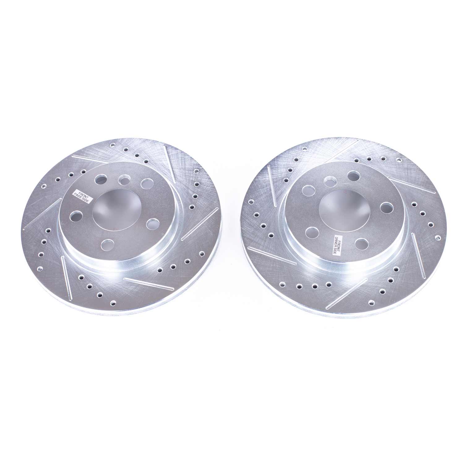 Power Stop EBR1659XPR Evolution Performance 1-Piece Drilled And Slotted Front Brake Rotors for 2014-2020 BMW I3 Base, Range Extender product image