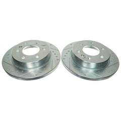 Power Stop EBR1822XPR Evolution Performance Solid 1-Piece Drilled And Slotted Rear Brake Rotor for 2019-2020 Freightliner Sprinter 1500 Base product image