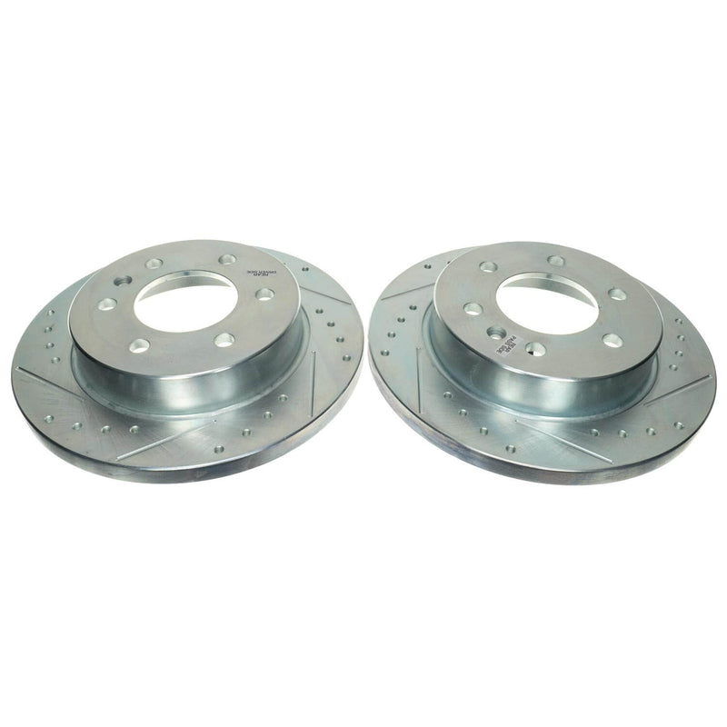 Power Stop EBR1822XPR Evolution Performance Solid 1-Piece Drilled And Slotted Rear Brake Rotor for 2019-2020 Freightliner Sprinter 1500 Base product image