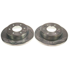 Power Stop EBR1823XPR Evolution Solid Drilled And Slotted Rear Brake Rotor for 2019-2020 Freightliner Sprinter 1500 Base product image