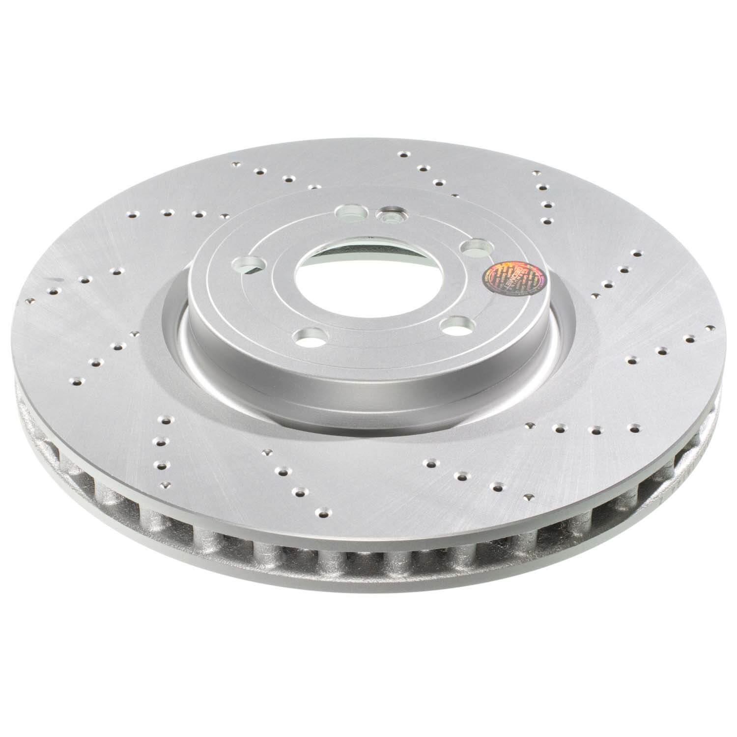 Power Stop EBR1826EVC Evolution Geomet Coated Vented 1-Piece Plain Front Brake Rotor for 2019-2022 Mercedes-Benz A220 4Matic, Base product image