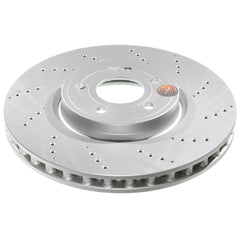 Power Stop EBR1826EVC Evolution Geomet Coated Vented 1-Piece Plain Front Brake Rotor for 2019-2022 Mercedes-Benz A220 4Matic, Base product image