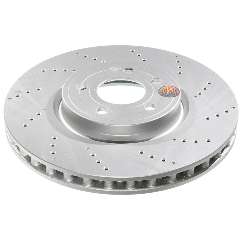 Power Stop EBR1826EVC Evolution Geomet Coated Vented 1-Piece Plain Front Brake Rotor for 2019-2022 Mercedes-Benz A220 4Matic, Base product image