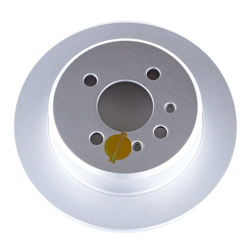 Power Stop EBR220EVC Evolution Geomet Coated 1-Piece Plain Rear Brake Rotors for 1991 BMW 318I Base product image