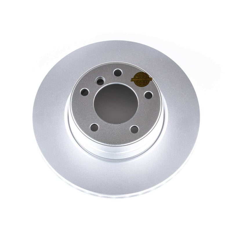 Power Stop EBR841EVC Evolution Geomet Coated 1-Piece Plain Front Brake Rotors for 2006-2007 BMW 525I Base product image