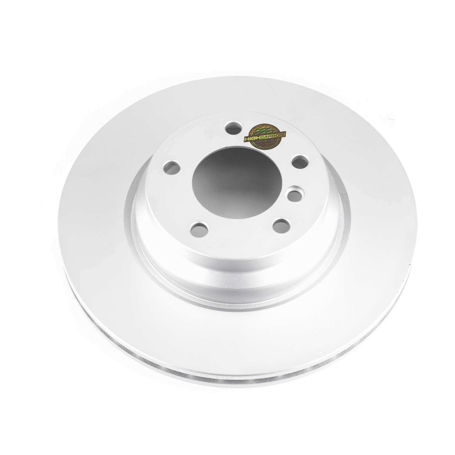 Power Stop EBR843EVC Evolution Geomet Coated 1-Piece Plain Front Brake Rotors for 2006 BMW 330I Base product image