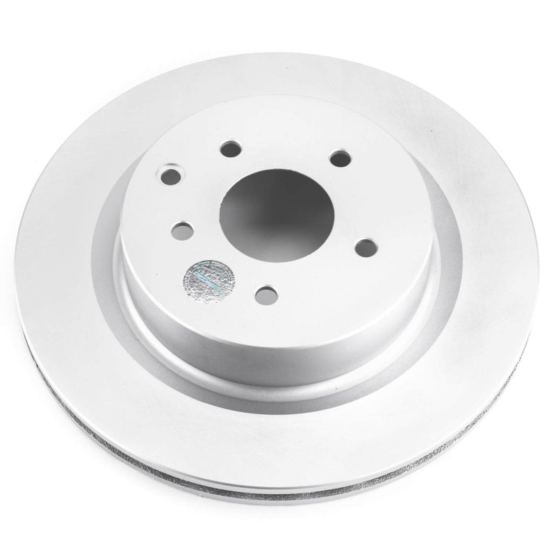 Power Stop JBR1108EVC Evolution Geomet Coated 1-Piece Plain Rear Brake Rotors for 2003 Infiniti G35 Base product image