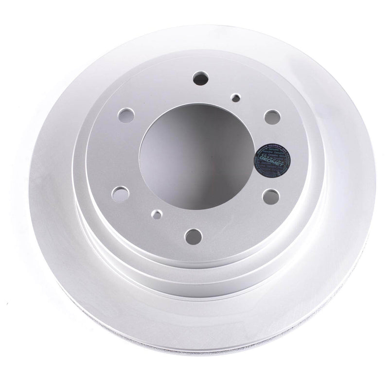 Power Stop JBR1133EVC Evolution Geomet Coated 1-Piece Plain Rear Brake Rotors for 2000 Mitsubishi Montero Base product image