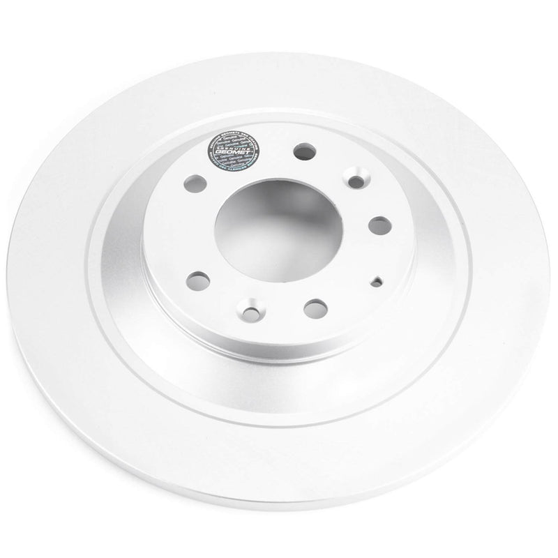 Power Stop JBR1156EVC Evolution Geomet Coated 1-Piece Plain Rear Brake Rotors for 2006-2007 Mazda 6 Mazdaspeed product image