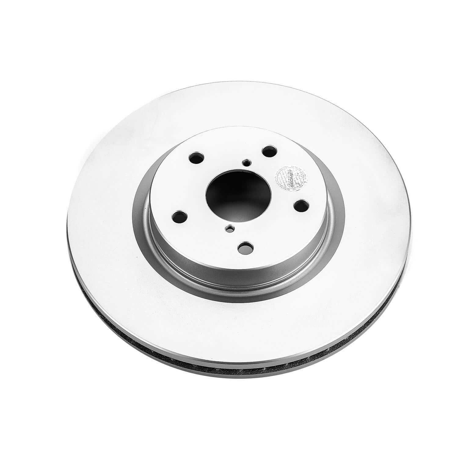 Power Stop JBR1319EVC Evolution Geomet Coated 1-Piece Plain Front Brake Rotors for 2006-2007 Subaru B9 Tribeca Base, Limited product image