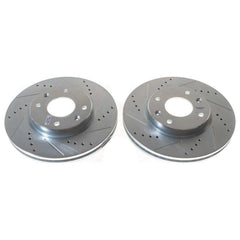Power Stop JBR1320XPR Evolution Performance Vented 1-Piece Drilled And Slotted Front Brake Rotor for 2003 Hyundai Sonata Base, GLS, LX product image