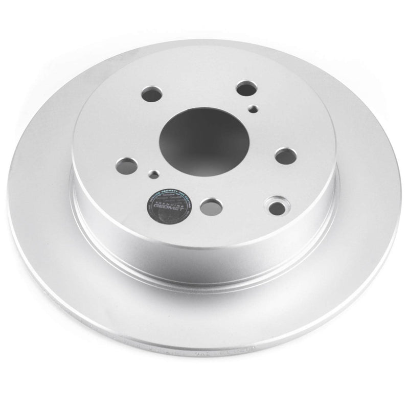 Power Stop JBR1363EVC Evolution Geomet Coated 1-Piece Plain Rear Brake Rotors for 2009-2010 Pontiac Vibe AWD, GT product image
