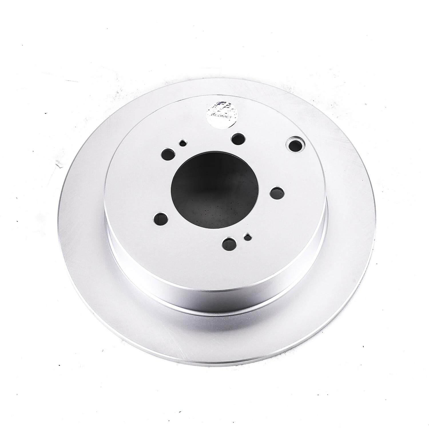 Power Stop JBR1374EVC Evolution Geomet Coated 1-Piece Plain Rear Brake Rotors for 2009 Mitsubishi Lancer Ralliart product image