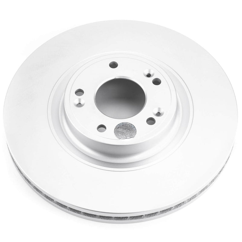 Power Stop JBR1375EVC Evolution Geomet Coated 1-Piece Plain Front Brake Rotors for 2009-2011 Hyundai Genesis 4.6 product image