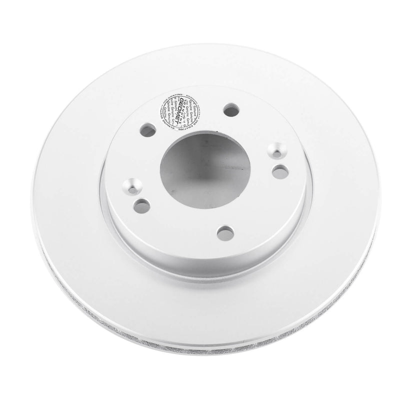 Power Stop JBR1521EVC Evolution Geomet Coated 1-Piece Plain Front Brake Rotors for 2010-2011 Kia Soul Base Rear Disc product image