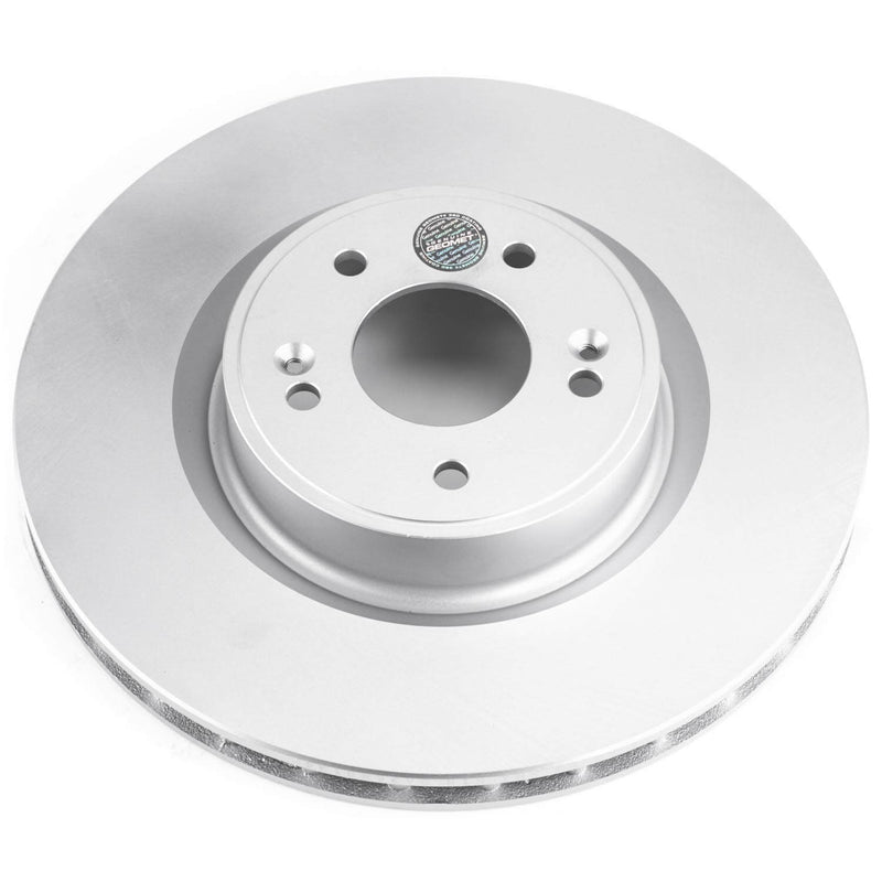 Power Stop JBR1529EVC Evolution Geomet Coated 1-Piece Plain Front Brake Rotors for 2010 Hyundai Genesis Coupe 2.0T, 2.0T Premium, 2.0T R-Spec, 2.0T Track, 3.8, 3.8 Grand Touring, 3.8 Track product image
