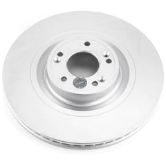 Power Stop JBR1537EVC Evolution Geomet Coated 1-Piece Plain Front Brake Rotors for 2012-2016 Hyundai Equus Signature, Ultimate product image
