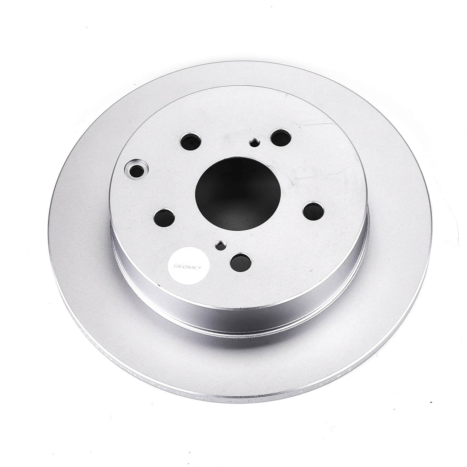 Power Stop JBR1542EVC Evolution Geomet Coated 1-Piece Plain Rear Brake Rotors for 2016-2019 Toyota Mirai Base product image