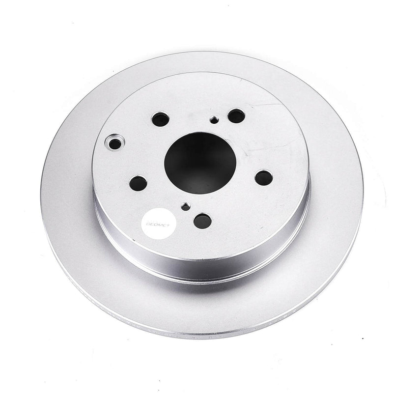 Power Stop JBR1542EVC Evolution Geomet Coated 1-Piece Plain Rear Brake Rotors for 2016-2019 Toyota Mirai Base product image