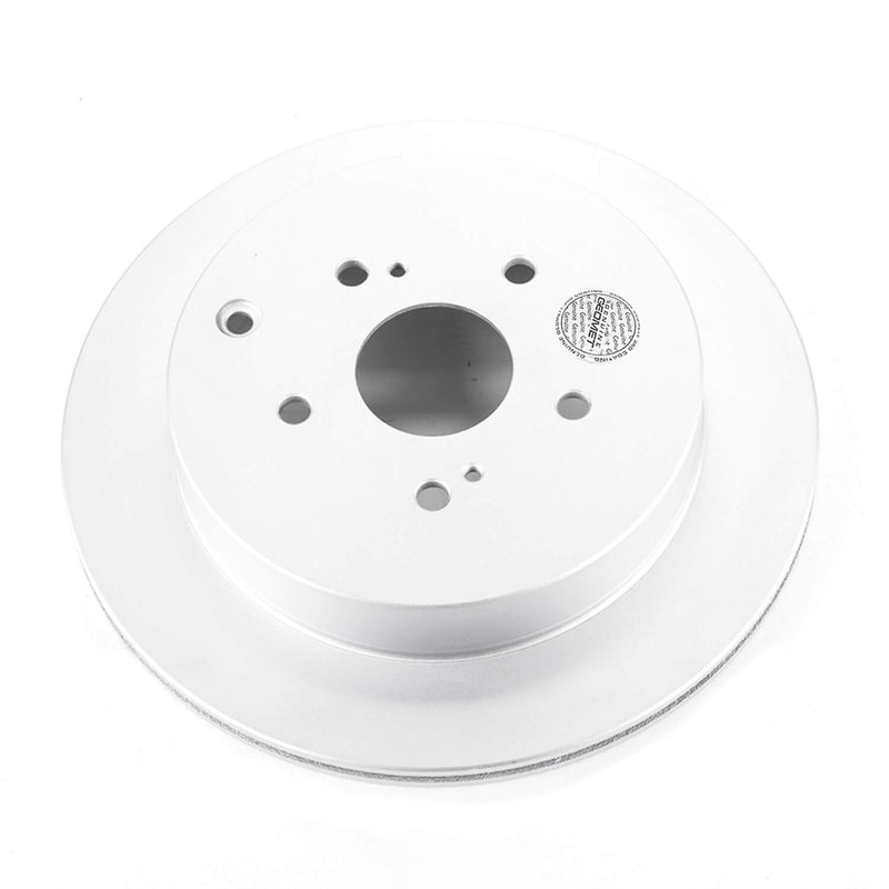 Power Stop JBR1543EVC Evolution Geomet Coated 1-Piece Plain Rear Brake Rotors for 2009 Suzuki Grand Vitara Base, Luxury, Premium, Xsport product image