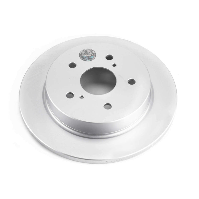 Power Stop JBR1544EVC Evolution Geomet Coated 1-Piece Plain Rear Brake Rotors for 2010 Suzuki Kizashi GTS, S, SE, Sls product image