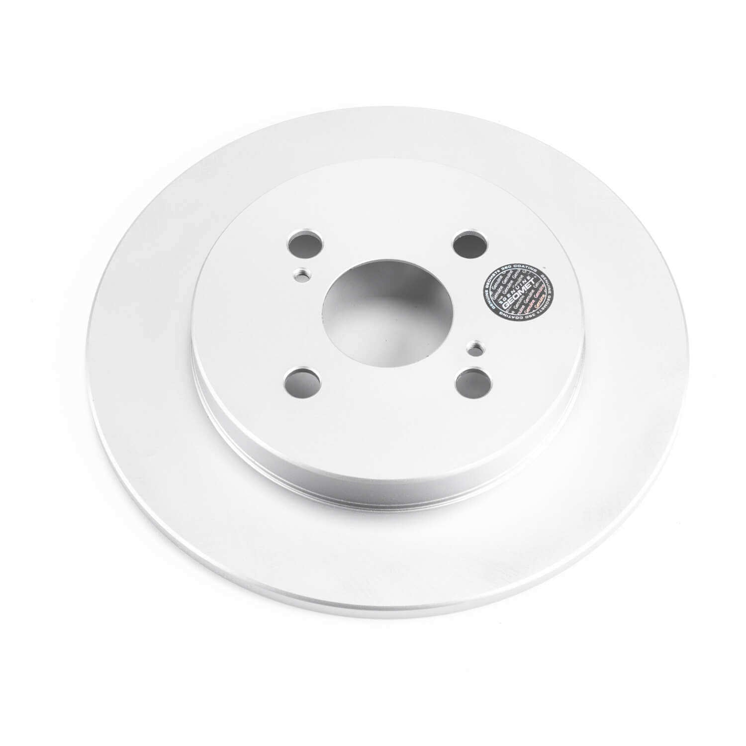 Power Stop JBR1547EVC Evolution Geomet Coated 1-Piece Plain Rear Brake Rotors for 2012-2018 Toyota Yaris SE Rear Disc product image
