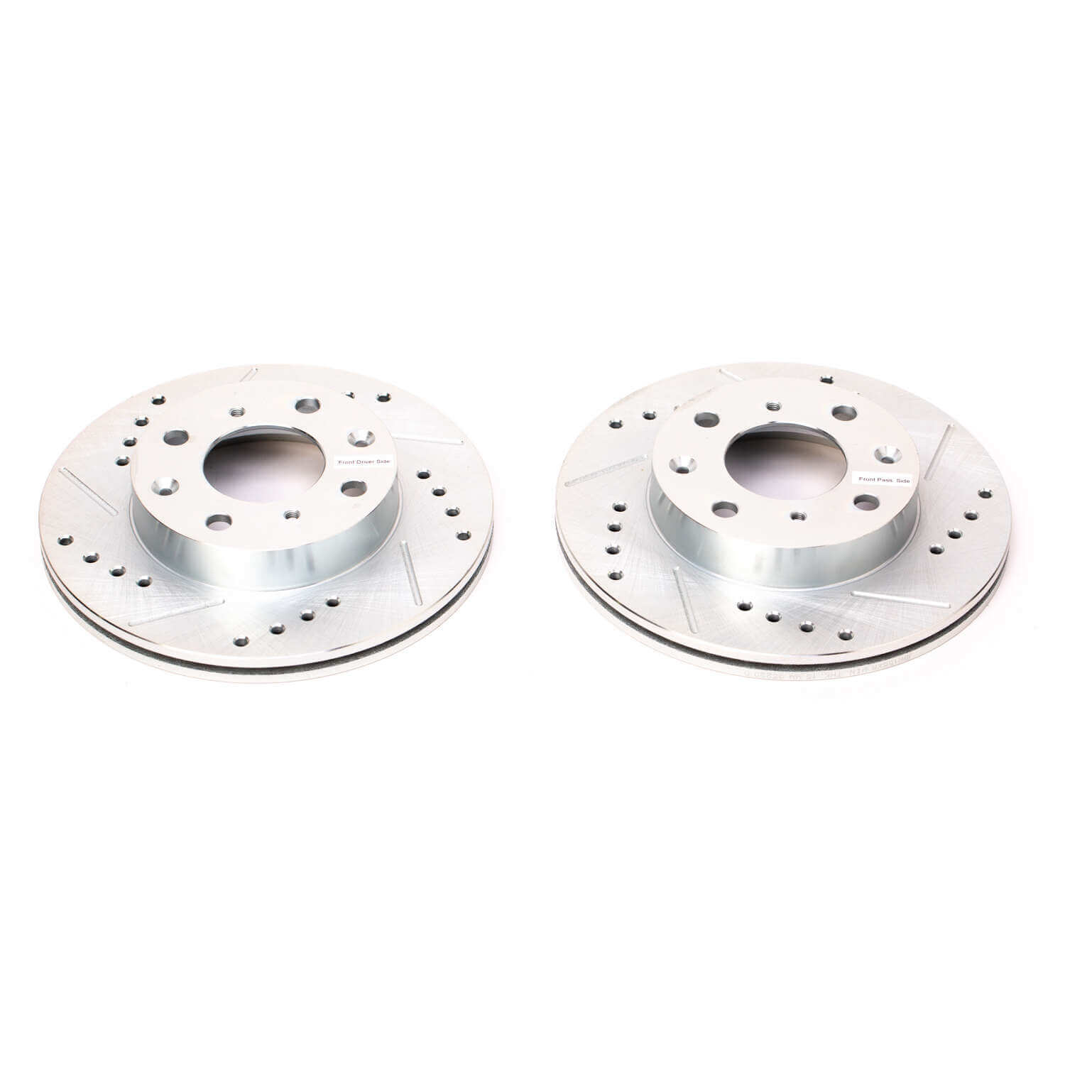 Power Stop JBR155XPR Evolution Performance Vented 1-Piece Drilled And Slotted Front Brake Rotor for 1984 Honda Civic 1500 S, Base, Crx 1.5, DX Coupe (2 Door), Hatchback product image
