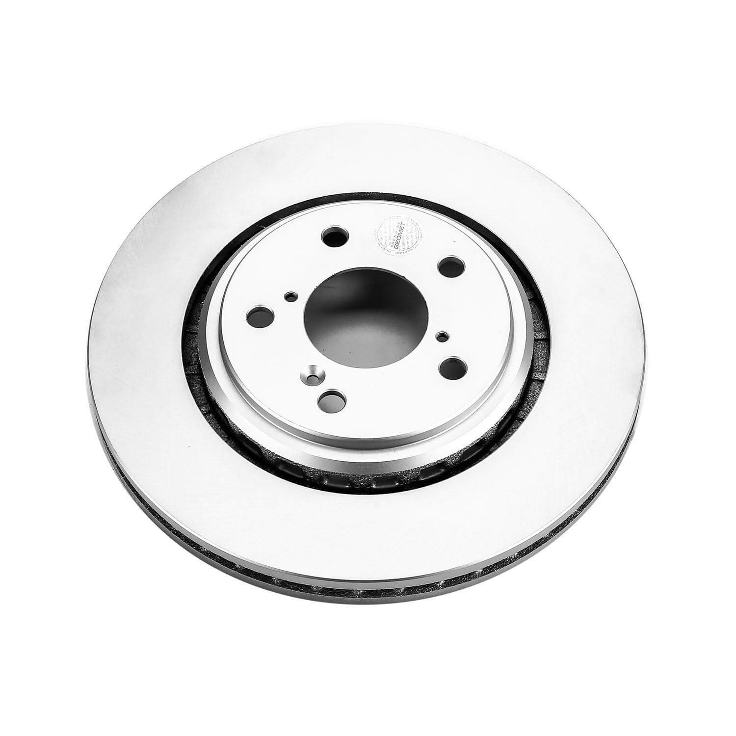 Power Stop JBR1590EVC Evolution Geomet Coated 1-Piece Plain Front Brake Rotors for 2017-2020 Acura MDX Base, Sh-AWD product image
