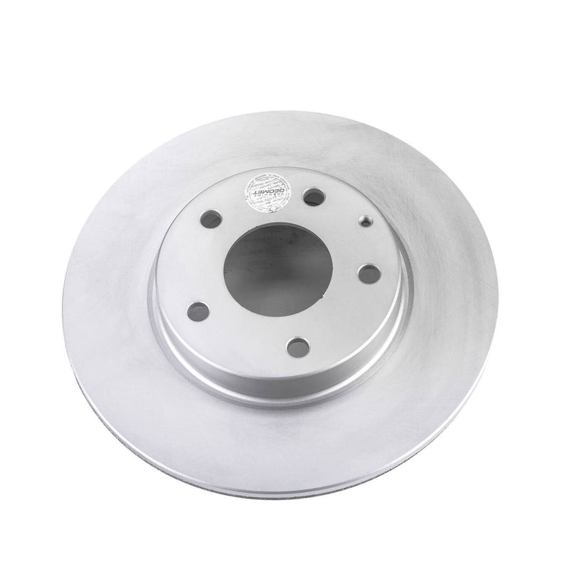 Power Stop JBR1599EVC Evolution Geomet Coated 1-Piece Plain Front Brake Rotors for 2014-2015 Mazda 3 I Sport, I Touring, I Grand Touring, I SV product image