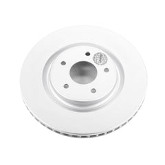 Power Stop JBR1715EVC Evolution Geomet Coated 1-Piece Plain Front Brake Rotors for 2014-2016 Nissan Rogue S, SL, SV product image