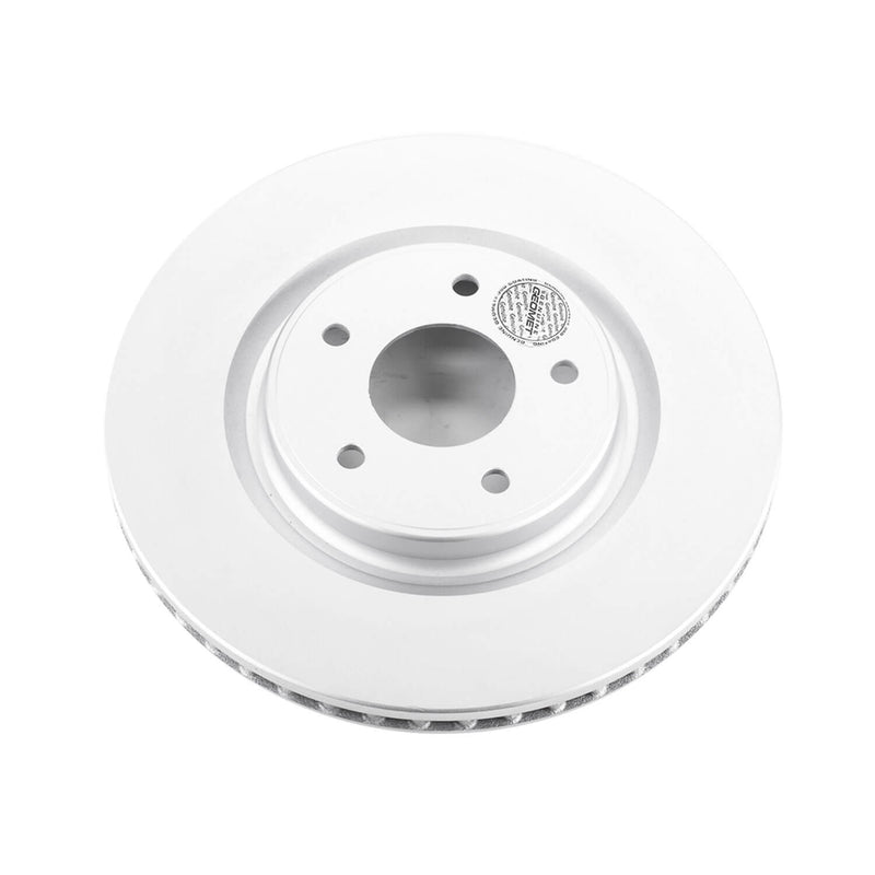 Power Stop JBR1715EVC Evolution Geomet Coated 1-Piece Plain Front Brake Rotors for 2014-2016 Nissan Rogue S, SL, SV product image