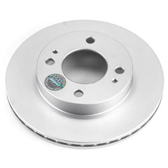 Power Stop JBR1722EVC Evolution Geomet Coated 1-Piece Plain Front Brake Rotors for 2014 Mitsubishi Mirage De, ES product image