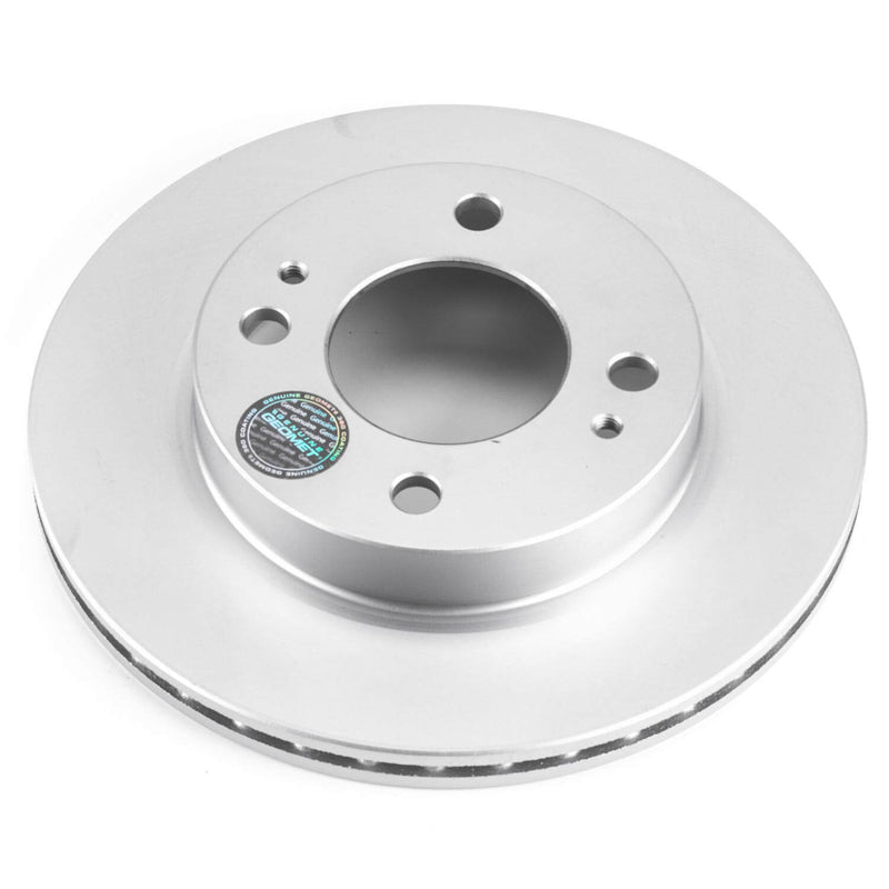 Power Stop JBR1722EVC Evolution Geomet Coated 1-Piece Plain Front Brake Rotors for 2014 Mitsubishi Mirage De, ES product image