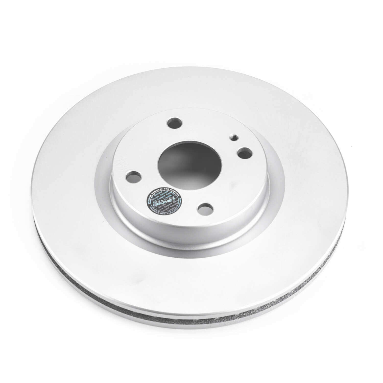 Power Stop JBR1724EVC Evolution Geomet Coated 1-Piece Plain Front Brake Rotors for 2017-2018 Fiat 124 Spider Abarth, Classica, Lusso product image