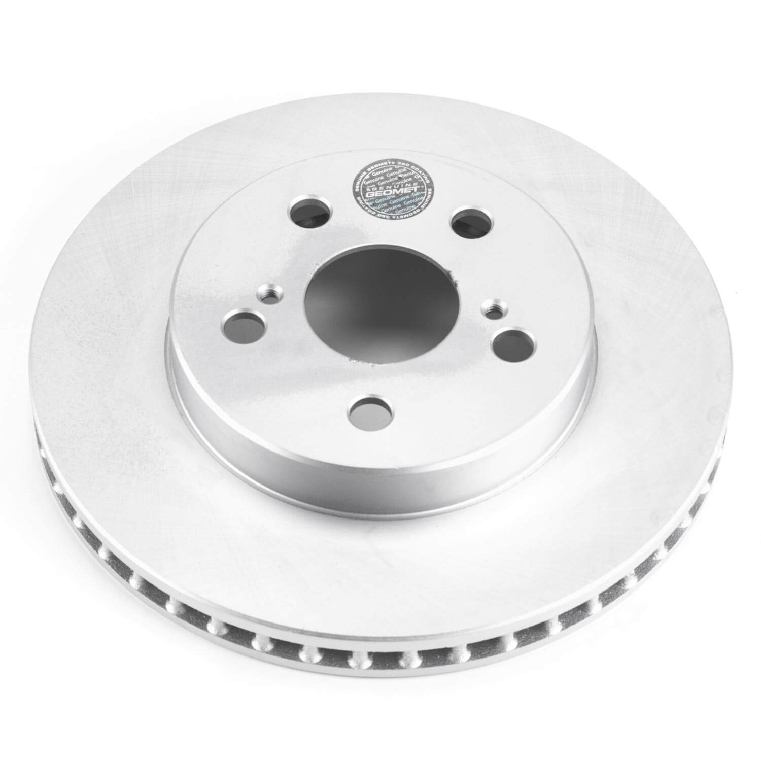 Power Stop JBR1744EVC Evolution Geomet Coated 1-Piece Plain Front Brake Rotors for 2020-2021 Toyota Corolla Hybrid LE product image