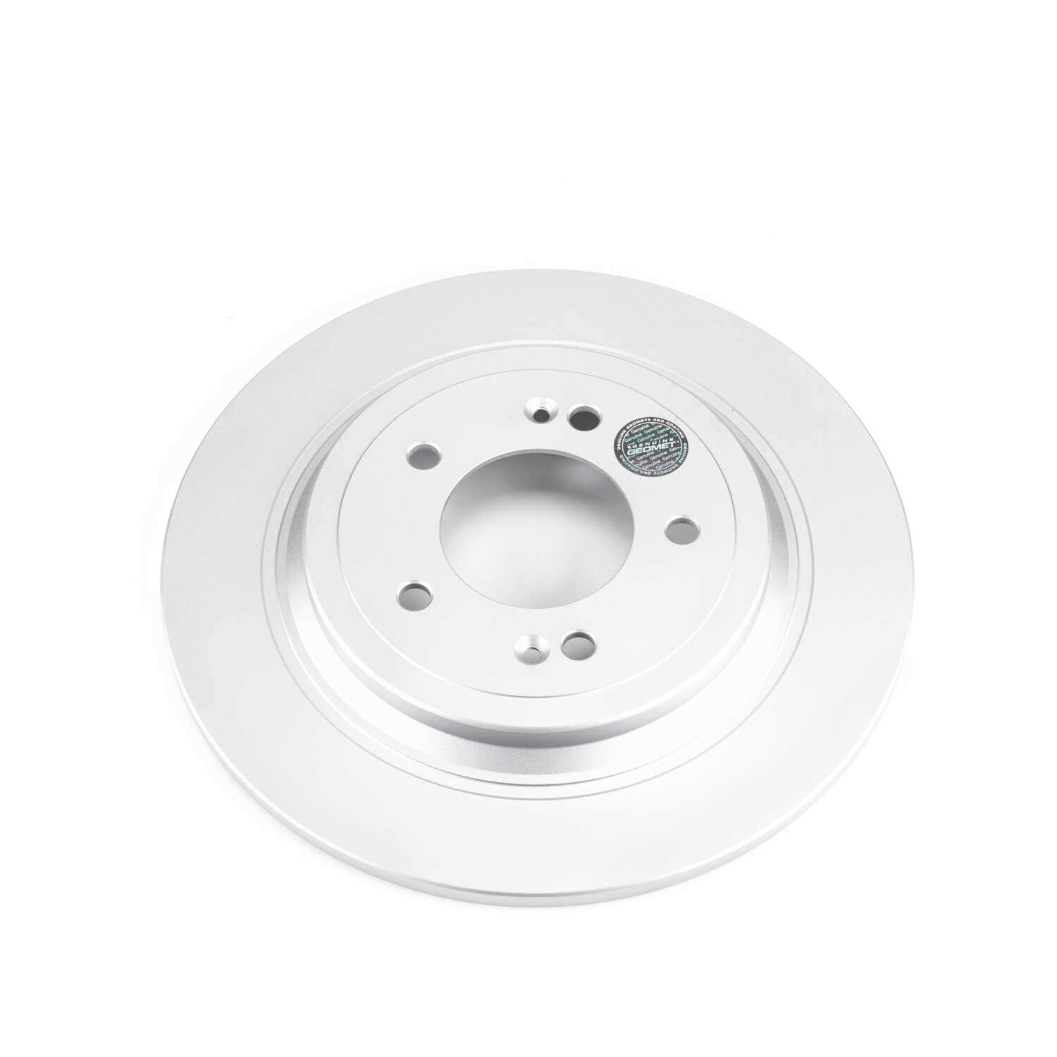Power Stop JBR1751EVC Evolution Geomet Coated 1-Piece Plain Front Brake Rotors for 2019-2022 Hyundai Nexo Blue, Limited product image