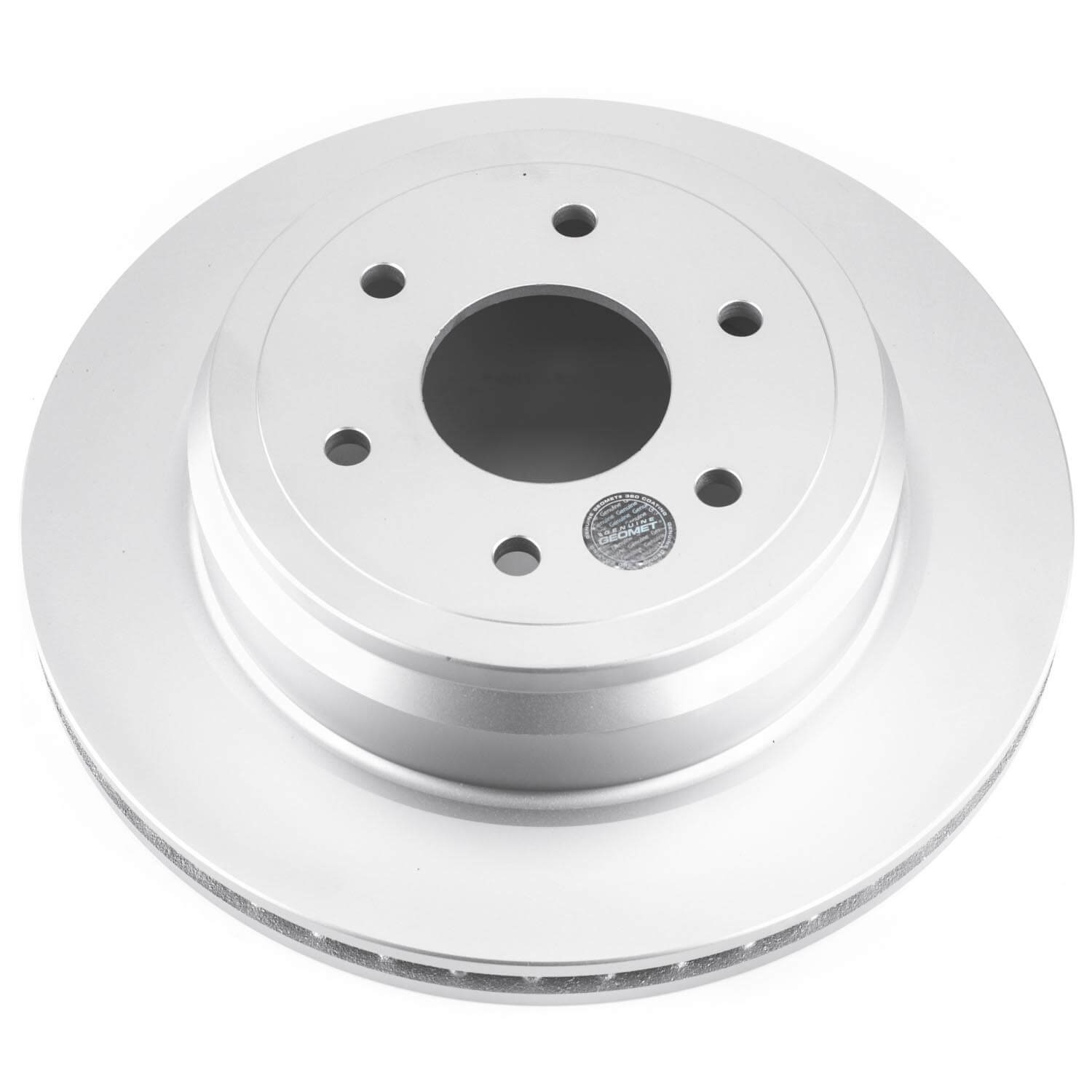 Power Stop JBR1755EVC Evolution Geomet Coated 1-Piece Plain Rear Brake Rotors for 2016-2021 Nissan Titan Xd PRO-4X, Platinum Reserve, S, SL, SV product image