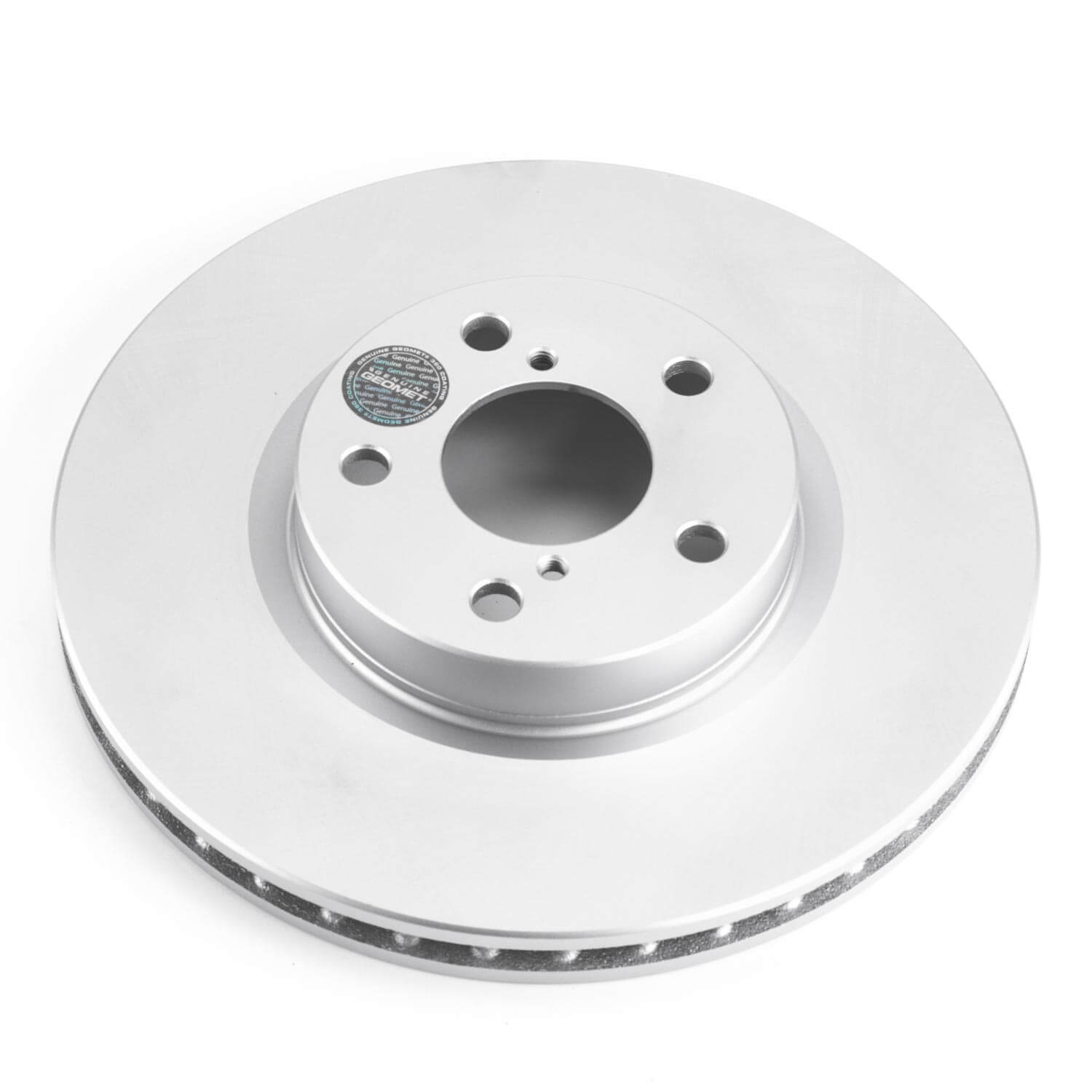 Power Stop JBR1758EVC Evolution Geomet Coated 1-Piece Plain Front Brake Rotors for 2017 Subaru Impreza Base, Limited, Premium product image