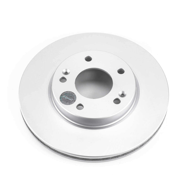 Power Stop JBR1760EVC Evolution Geomet Coated 1-Piece Plain Front Brake Rotors for 2017 Hyundai Ioniq Electric, Electric Limited, Hybrid Blue, Hybrid Limited, Hybrid SEL product image