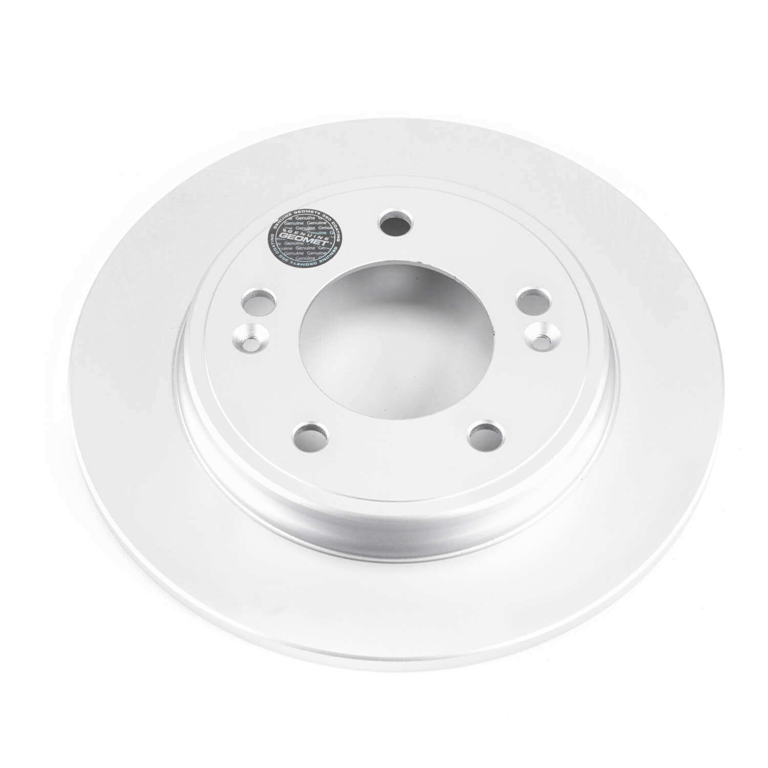 Power Stop JBR1761EVC Evolution Geomet Coated 1-Piece Plain Rear Brake Rotors for 2017-2018 Hyundai Elantra Sport product image
