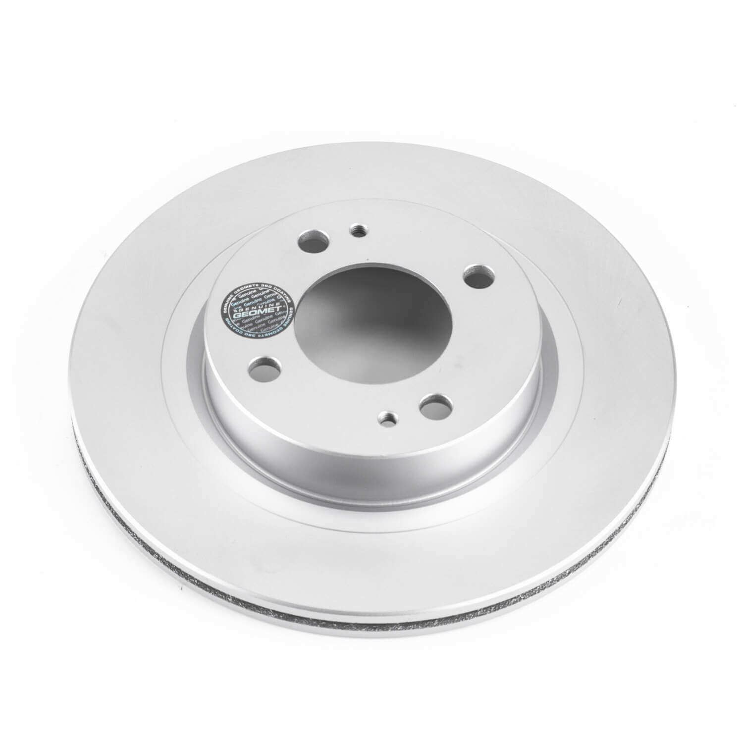 Power Stop JBR1762EVC Evolution Geomet Coated 1-Piece Plain Front Brake Rotors for 2017-2018 Mitsubishi Mirage ES, GT, SE product image