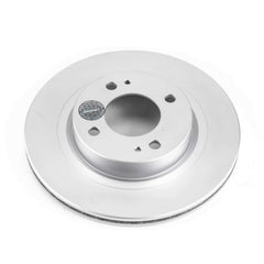 Power Stop JBR1762EVC Evolution Geomet Coated 1-Piece Plain Front Brake Rotors for 2017-2018 Mitsubishi Mirage ES, GT, SE product image