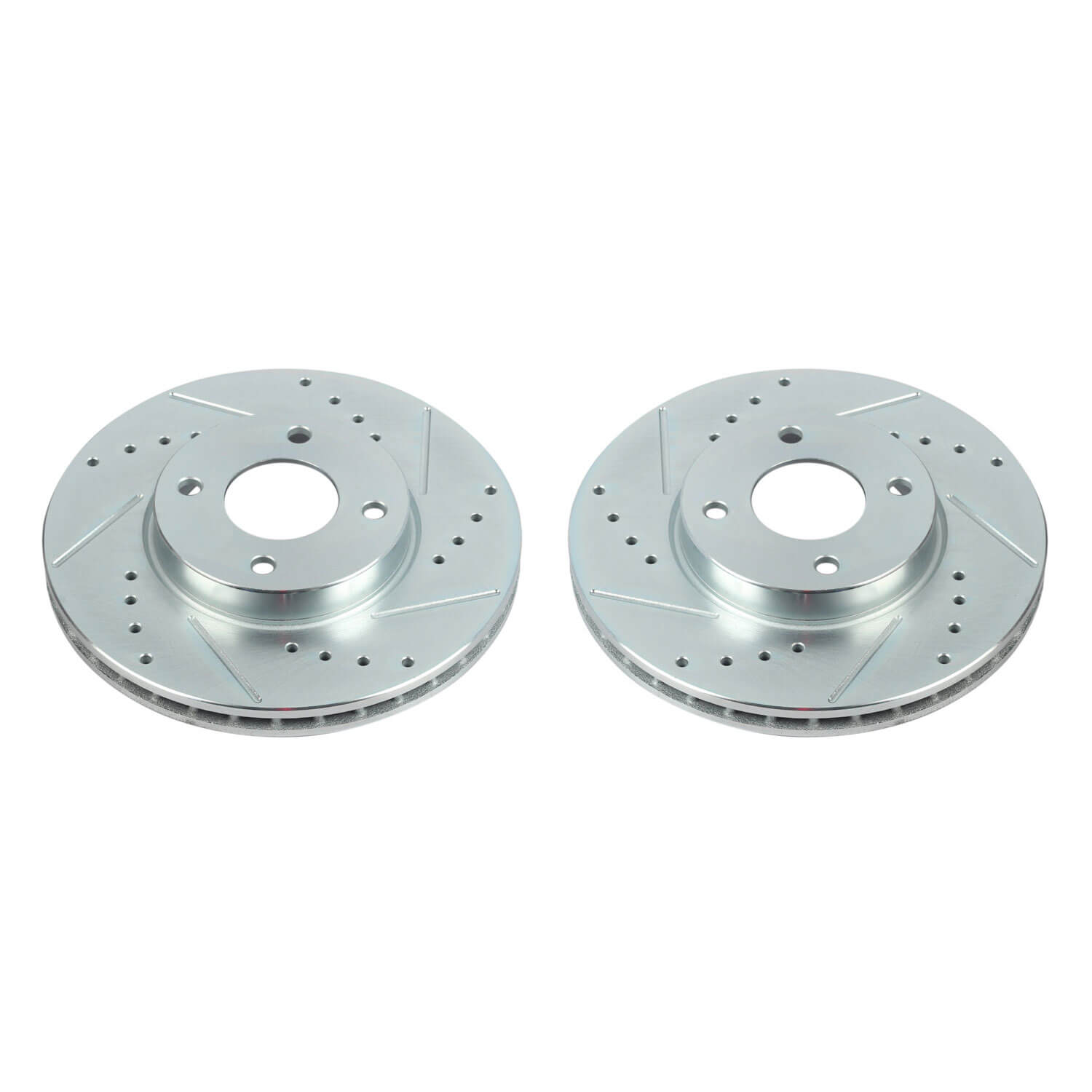 Power Stop JBR1765XPR Evolution Performance Vented 1-Piece Drilled And Slotted Front Brake Rotor for 2018-2020 Nissan Kicks S, SR, SV product image