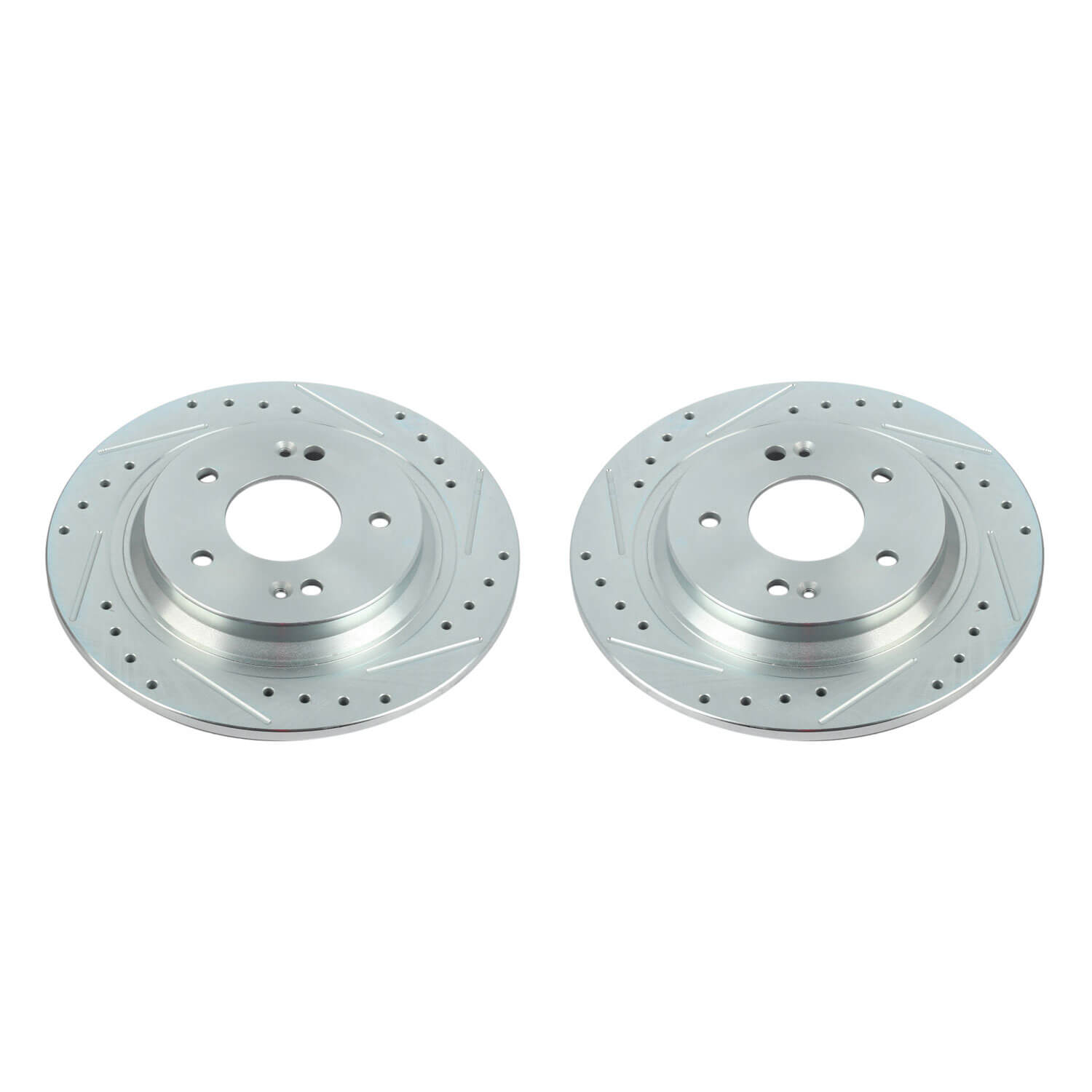 Power Stop JBR1773XPR Evolution Performance Solid 1-Piece Drilled And Slotted Rear Brake Rotor for 2018 Hyundai Kona Limited, SE, SEL, Ultimate All Wheel Drive product image