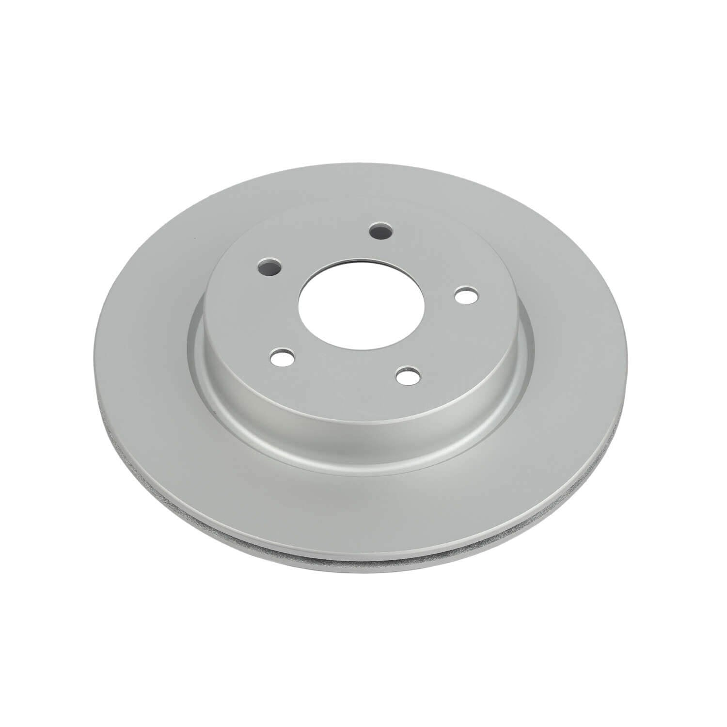 Power Stop JBR1783EVC Evolution Geomet Coated Vented 1-Piece Plain Rear Brake Rotor for 2018 Nissan Leaf S, SL, SV product image