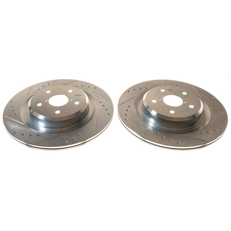 Power Stop JBR1790XPR Evolution Performance Vented 1-Piece Drilled And Slotted Rear Brake Rotor for 2019-2020 Subaru Ascent Base, Limited, Premium, Touring product image