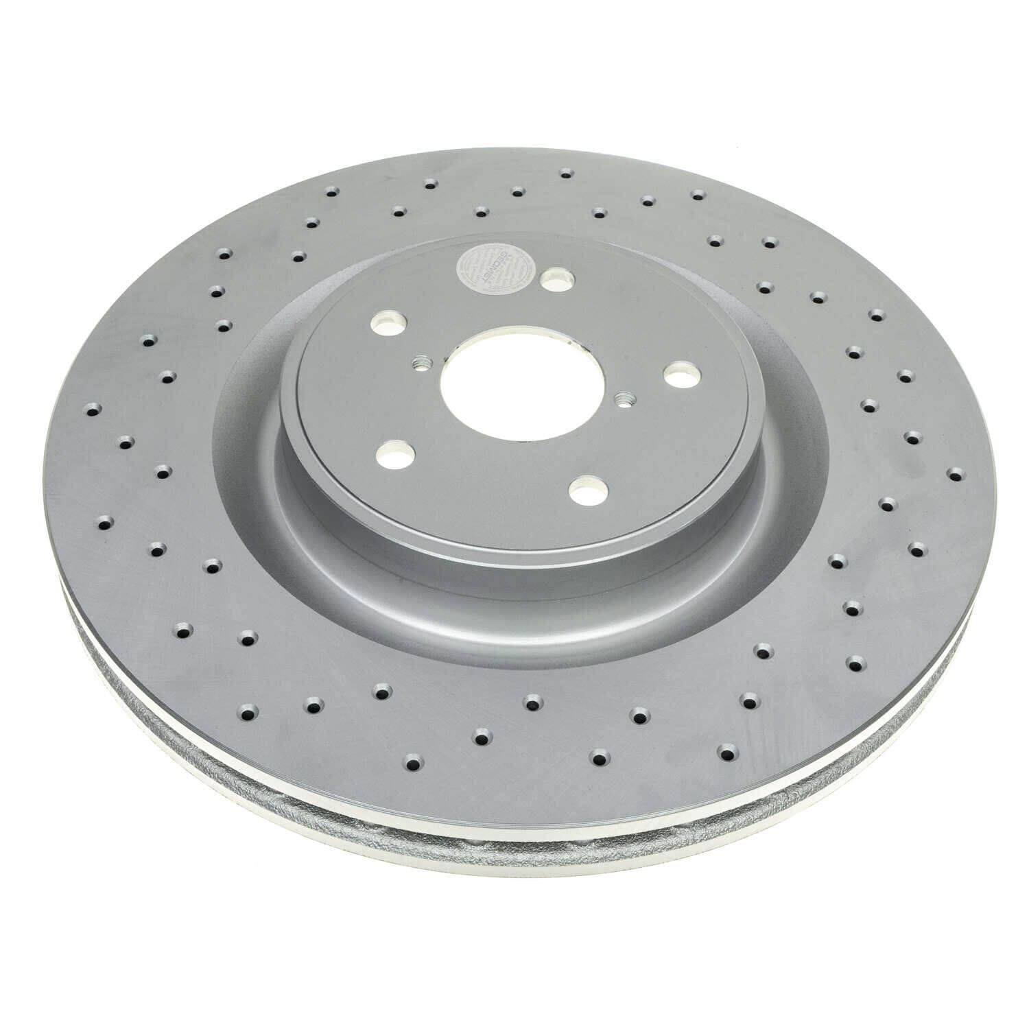 Power Stop JBR1793EVC Evolution Geomet Coated Vented 1-Piece Plain Front Brake Rotor for 2021 Subaru WRX Base, Limited, Premium product image