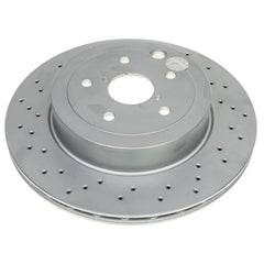 Power Stop JBR1794EVC Evolution Geomet Coated Vented 1-Piece Plain Rear Brake Rotor for 2021 Subaru WRX Base, Limited, Premium product image