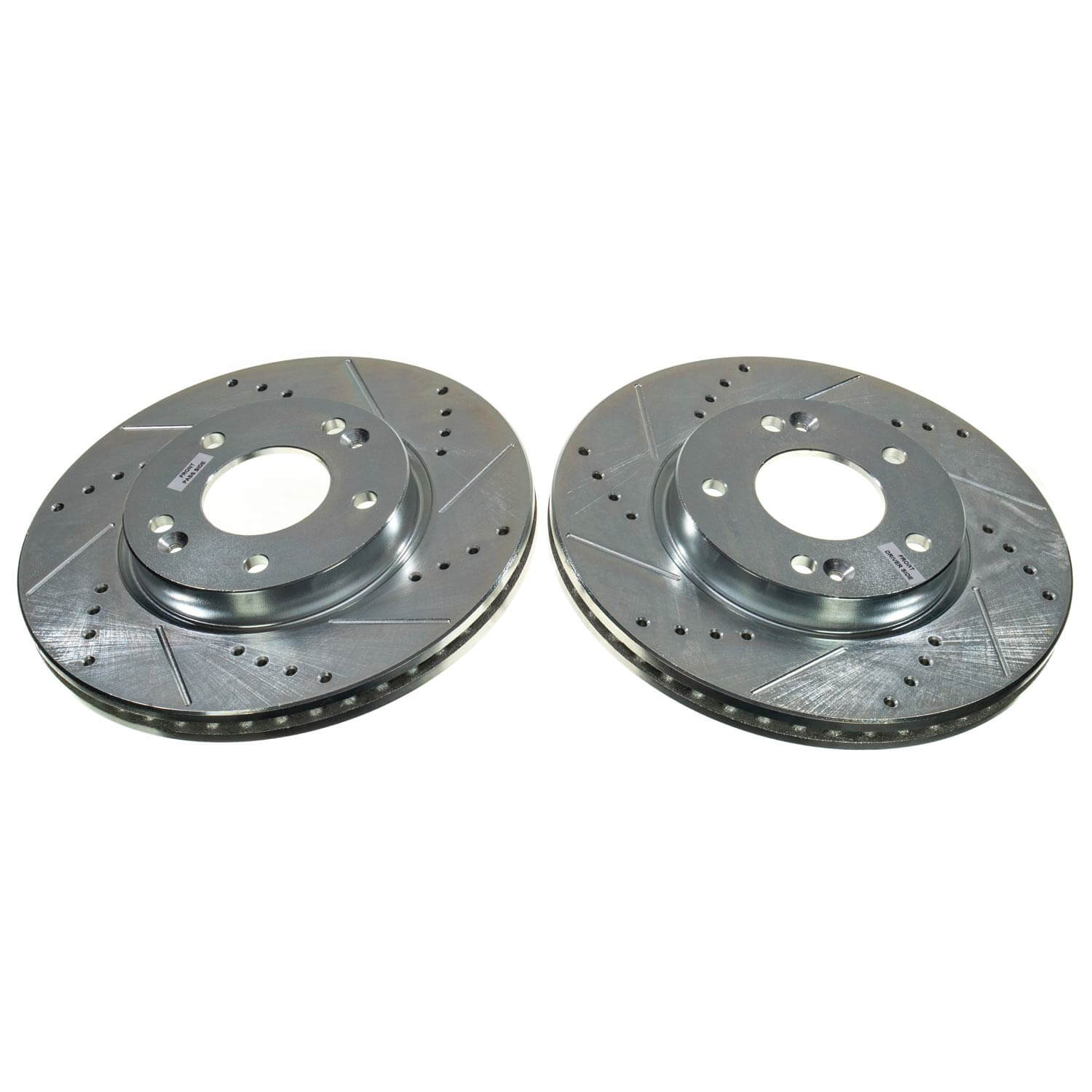 Power Stop JBR1904XPR Evolution Performance Vented 1-Piece Drilled And Slotted Front Brake Rotor for 2019 Kia Forte EX, Fe, Lxs, S product image
